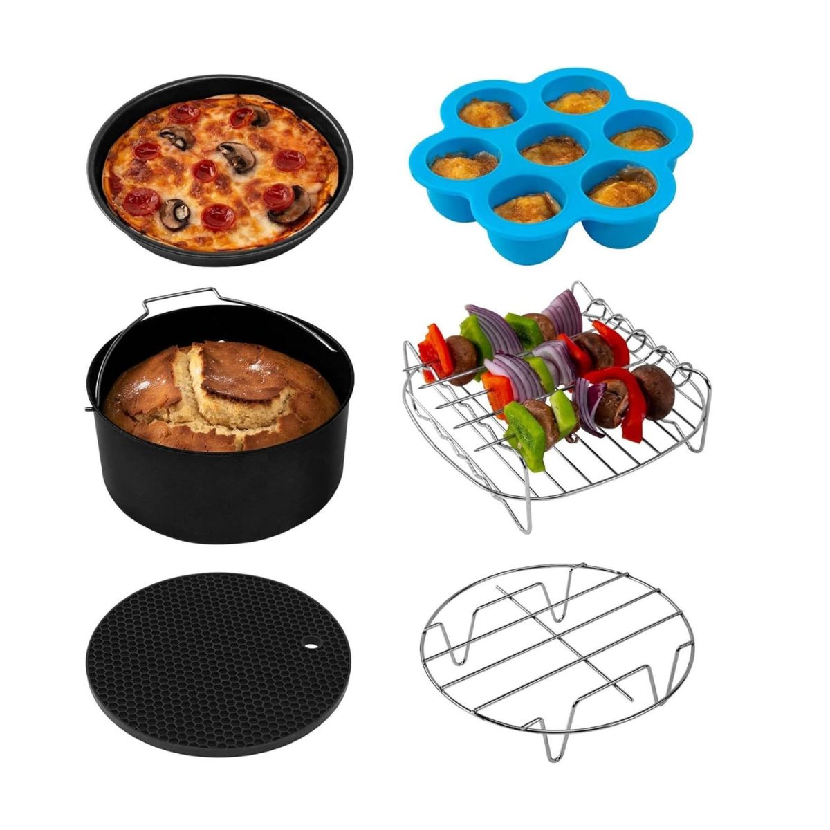 COSORI Air Fryer Accessory Kit (Fits 5.5L Models)
