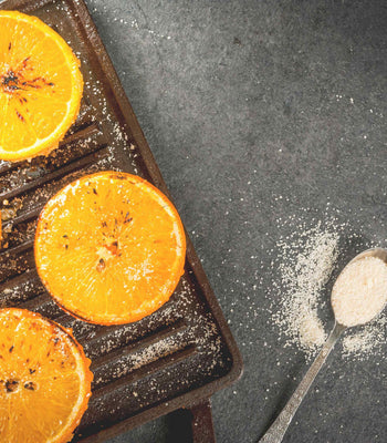 Caramelized Oranges with Yogurt