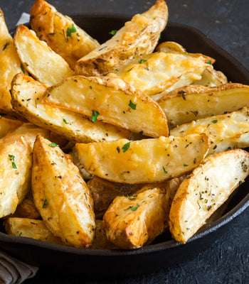 Cheesy Roasted Fingerling Potatoes