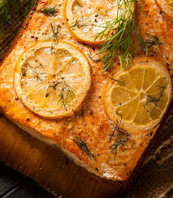 Salmon with Lemon-Dill Butter