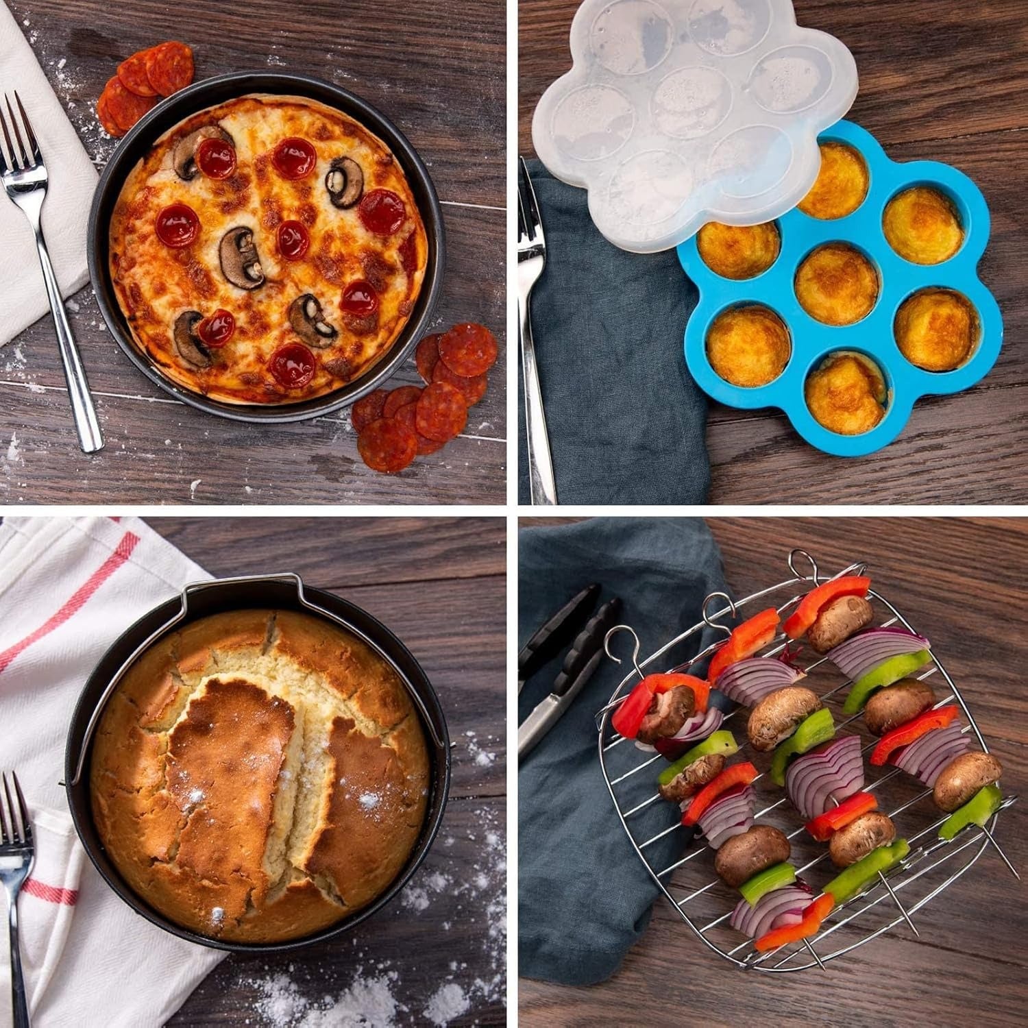 COSORI Air Fryer Accessory Kit (Fits 5.5L Models)