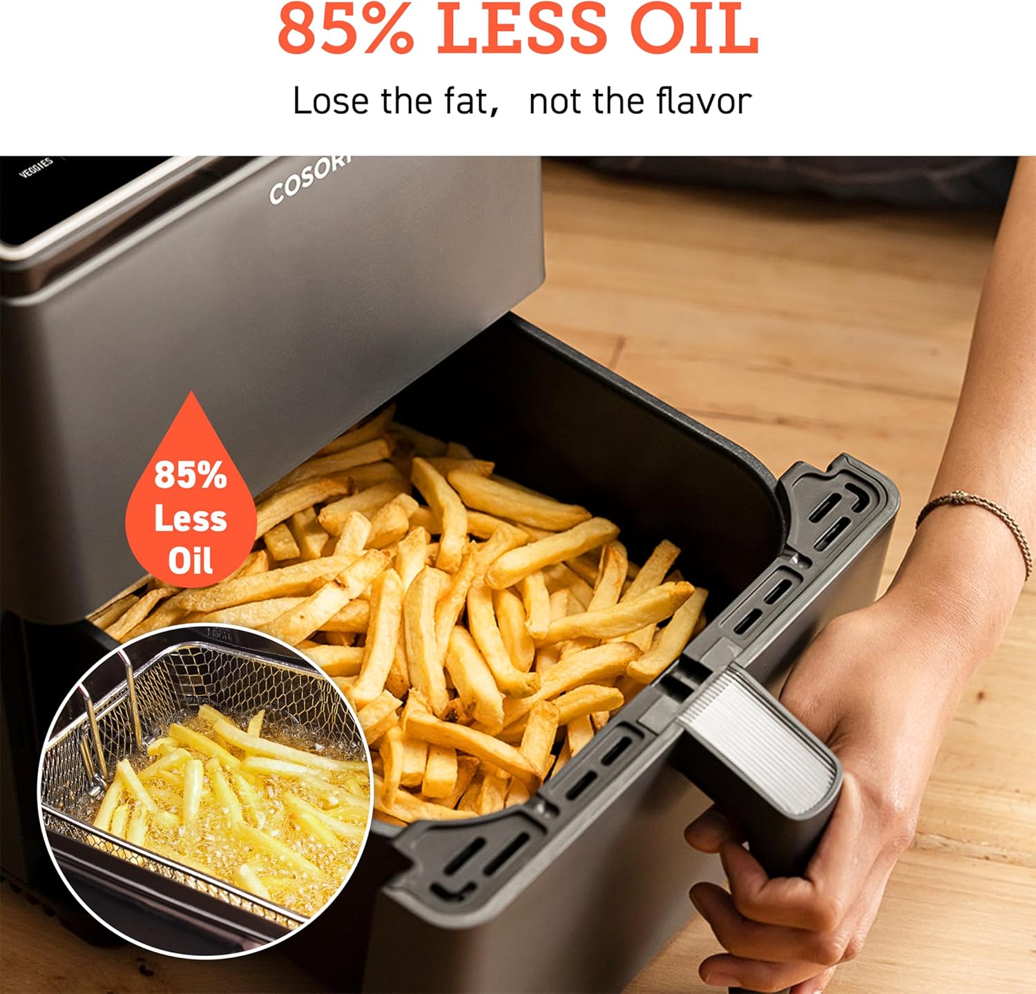 COSORI Dual Blaze 6.4L Smart Air Fryer