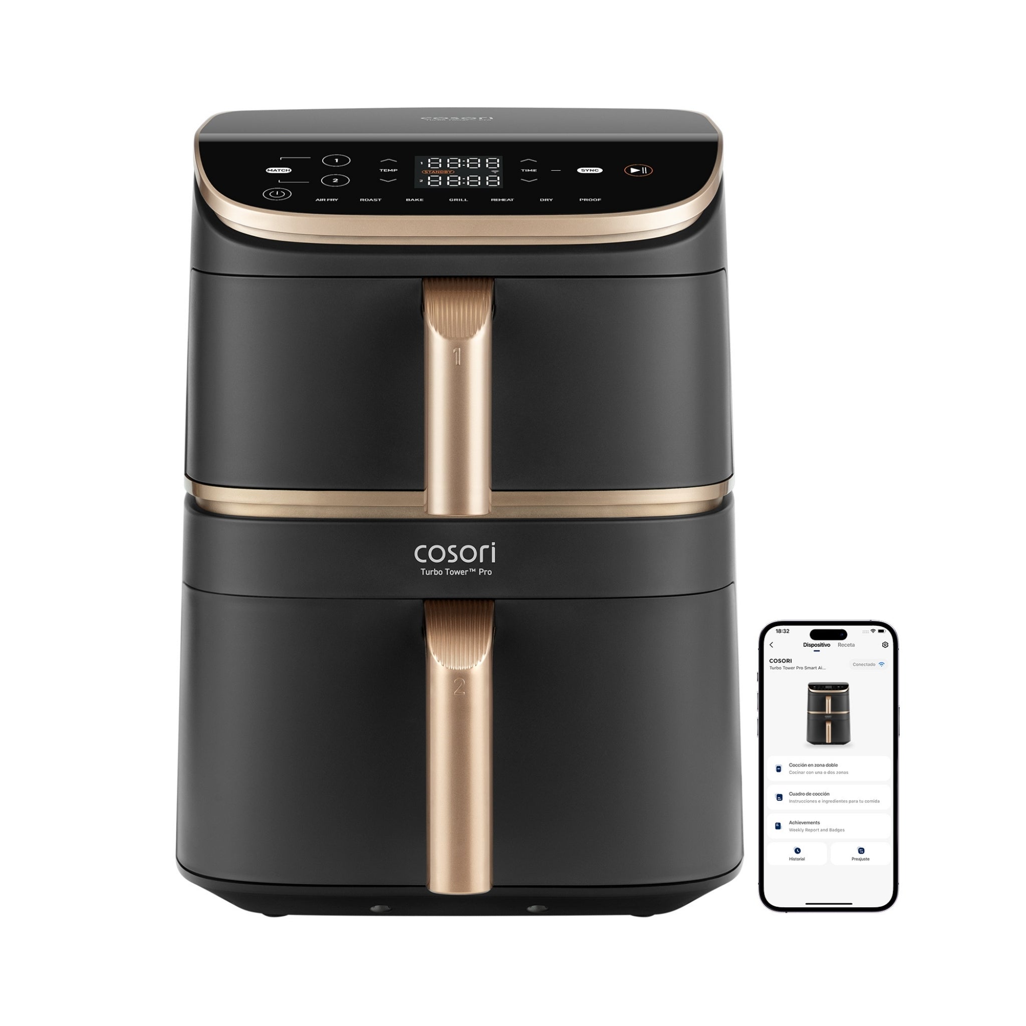 COSORI Turbo Tower™ Pro 10.8-Litre Smart Air Fryer