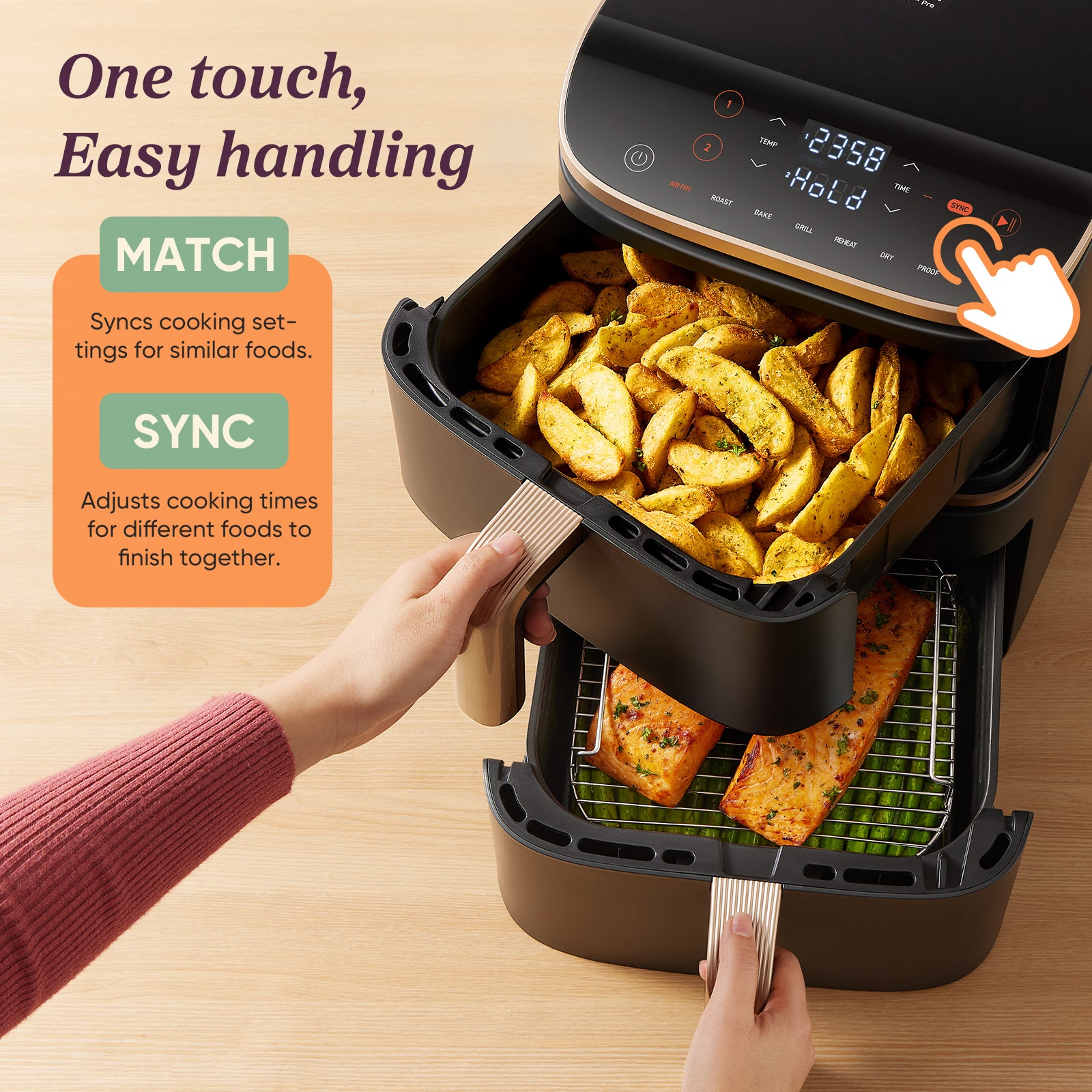 COSORI Turbo Tower™ Pro 10.8-Litre Smart Air Fryer