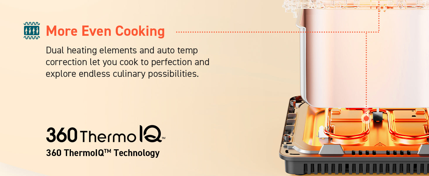 Cosori Dual Blaze Air Fryer 360 ThermolQ Technology