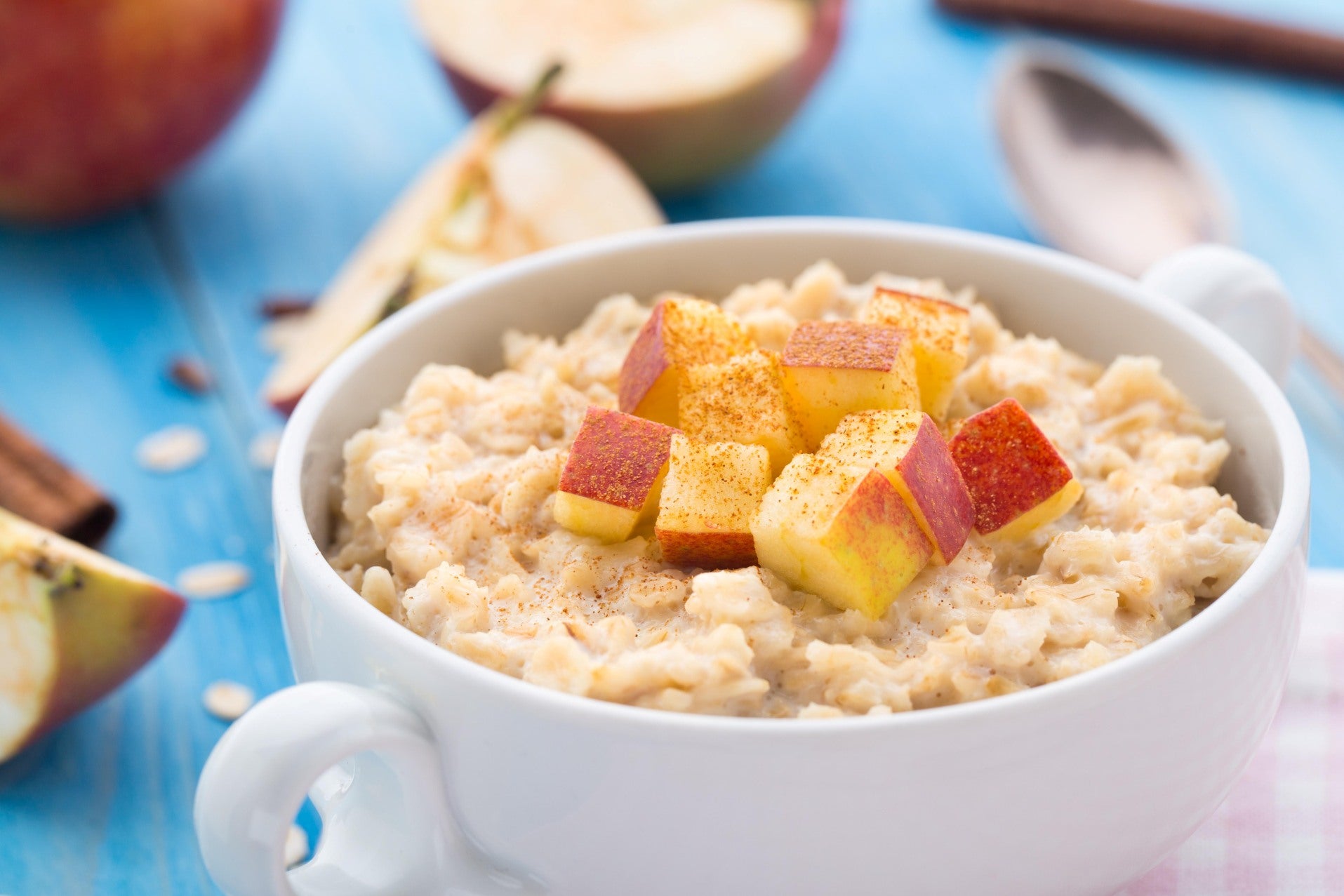 Apple Cinnamon Air Fryer Oatmeal