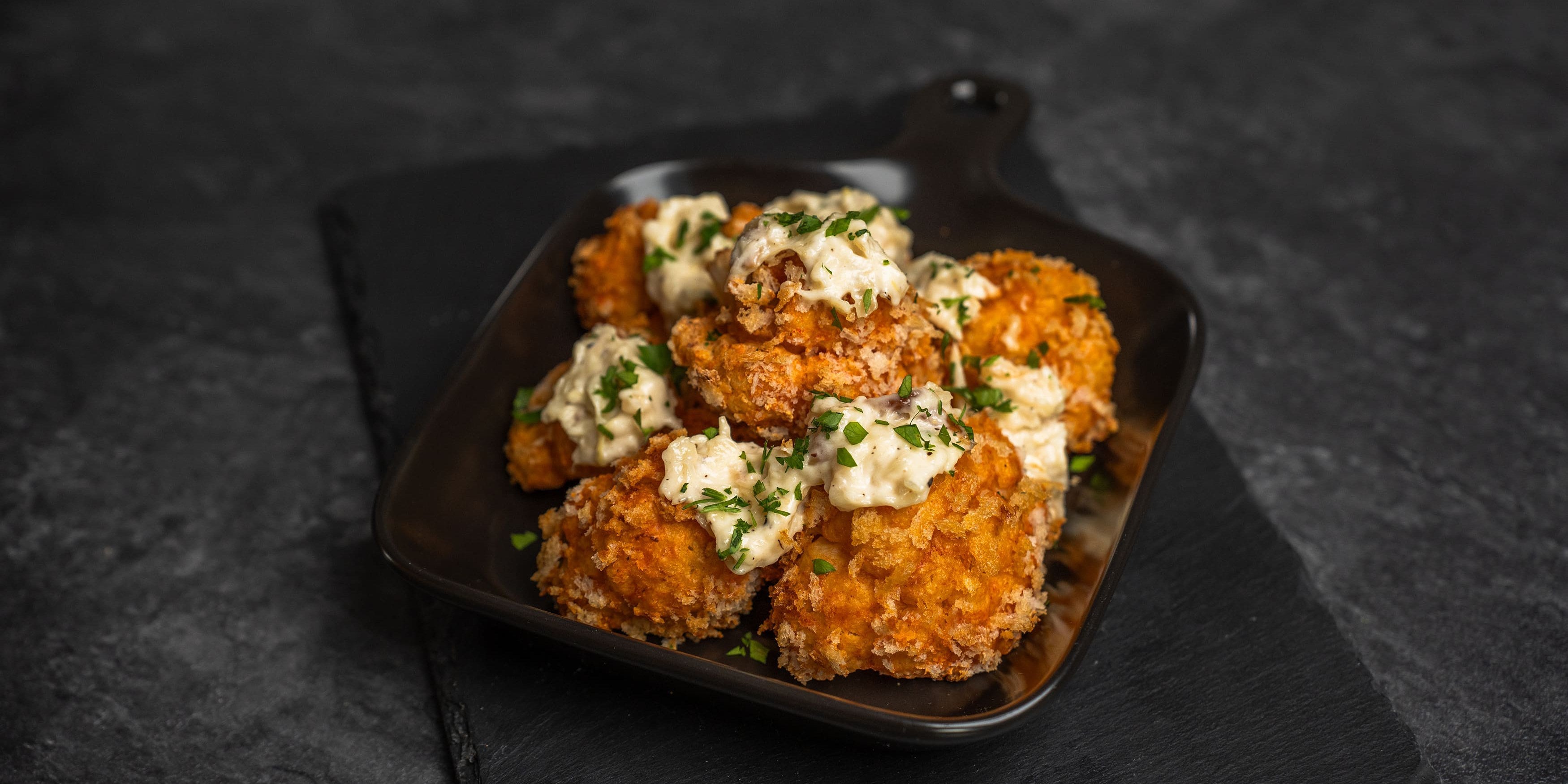 Cauliflower Buffalo Bites