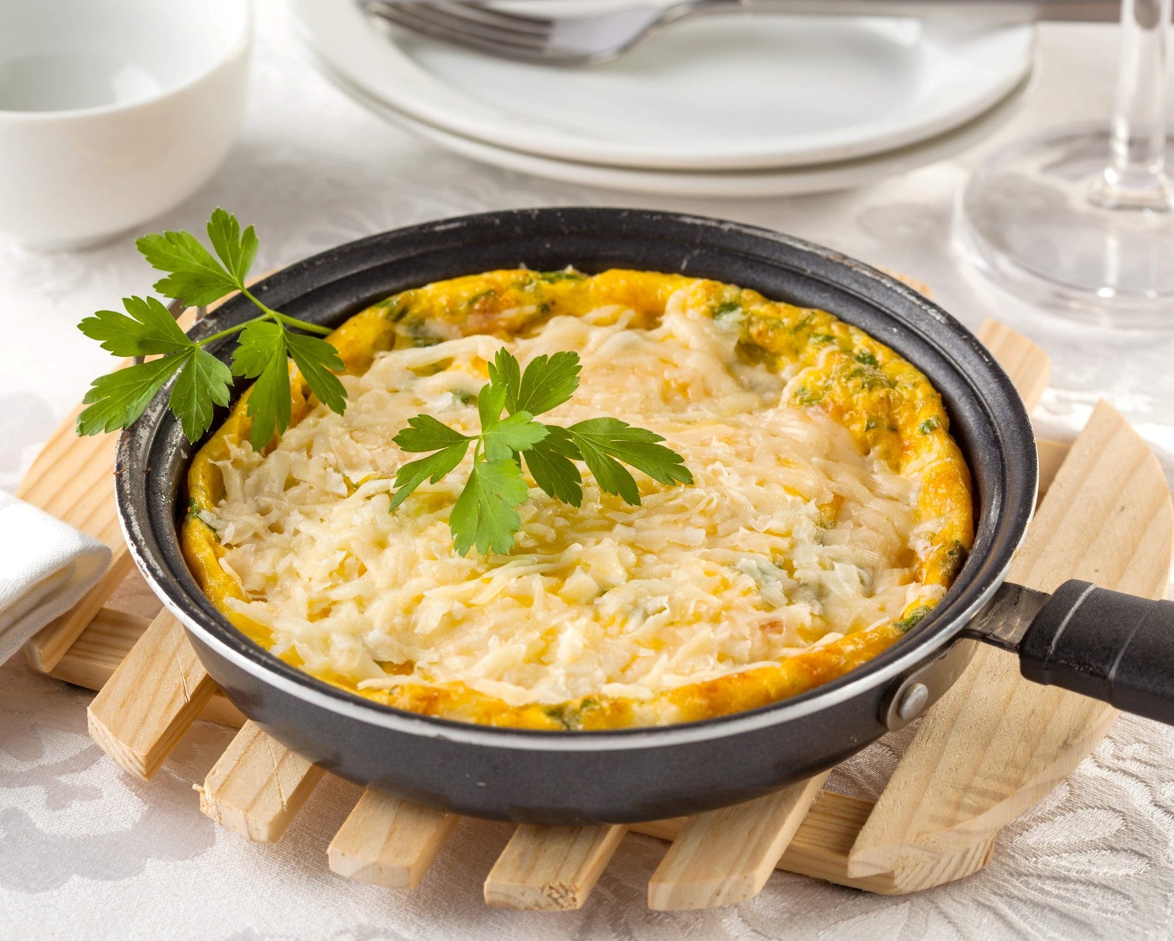 Cheddar & Ham Frittata