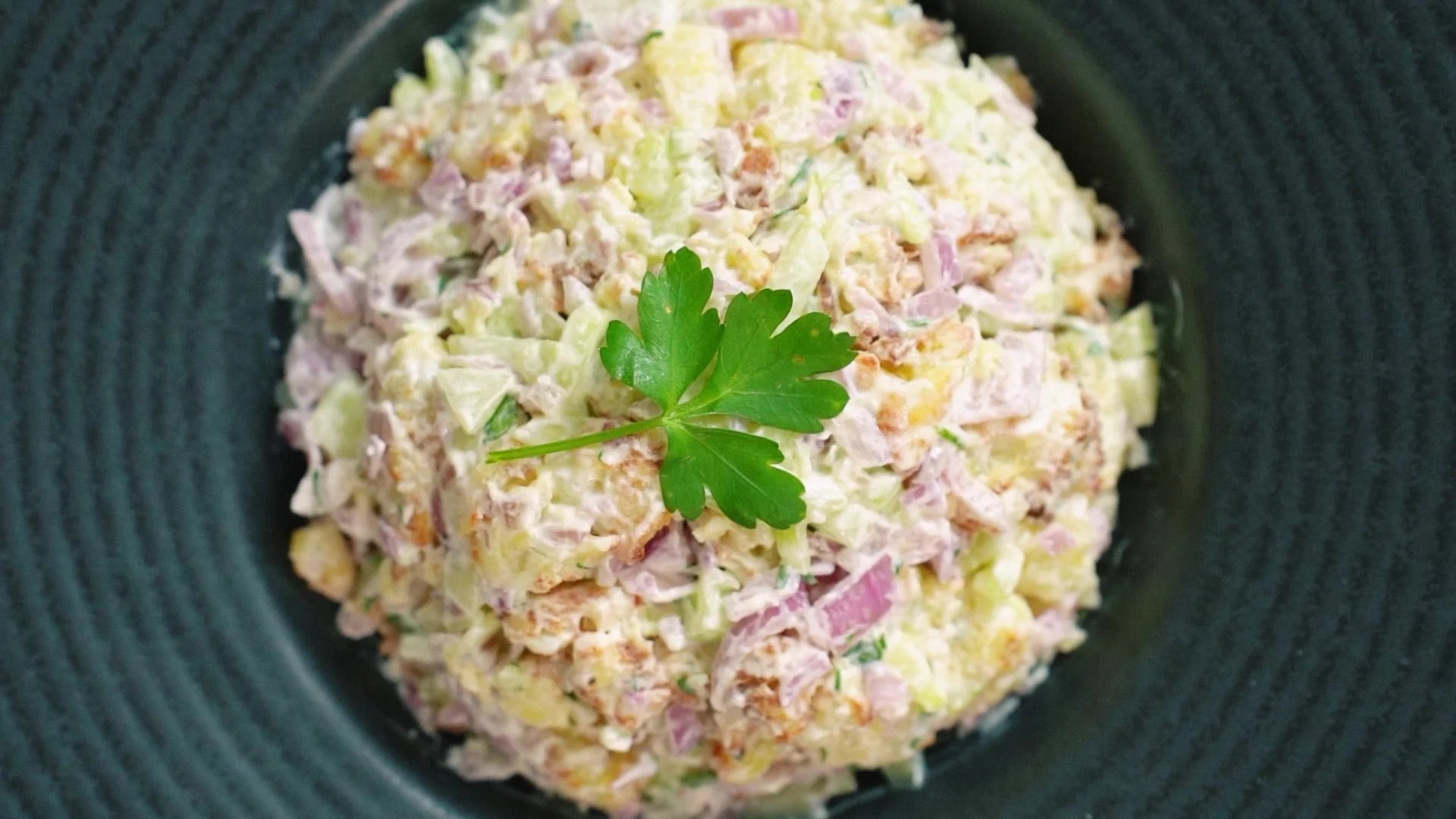 Crispy Air Fryer Potato Salad