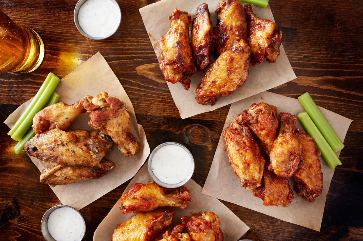 Dry-Rubbed Chicken Wings