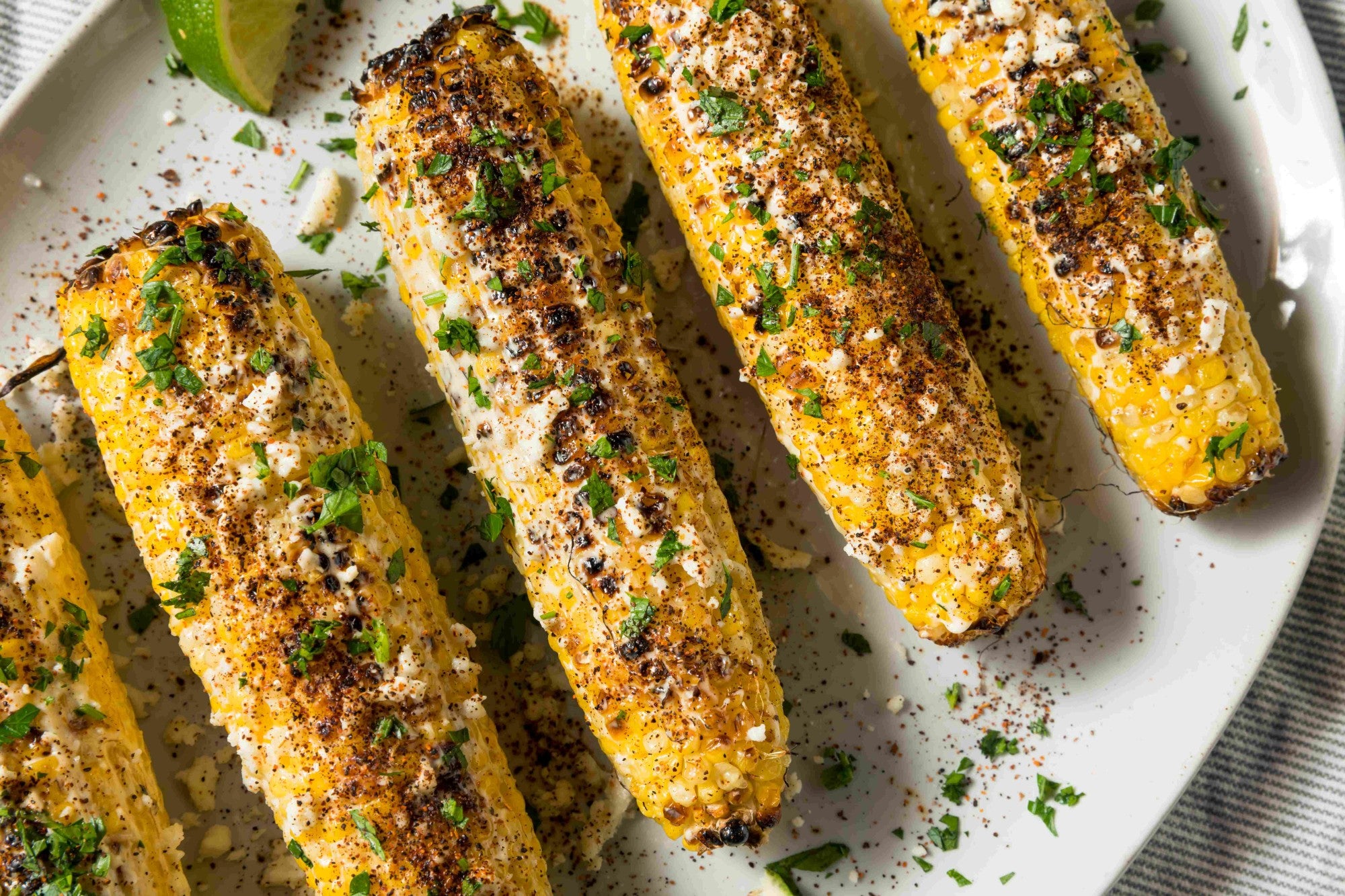 Elote-Style Corn Ribs