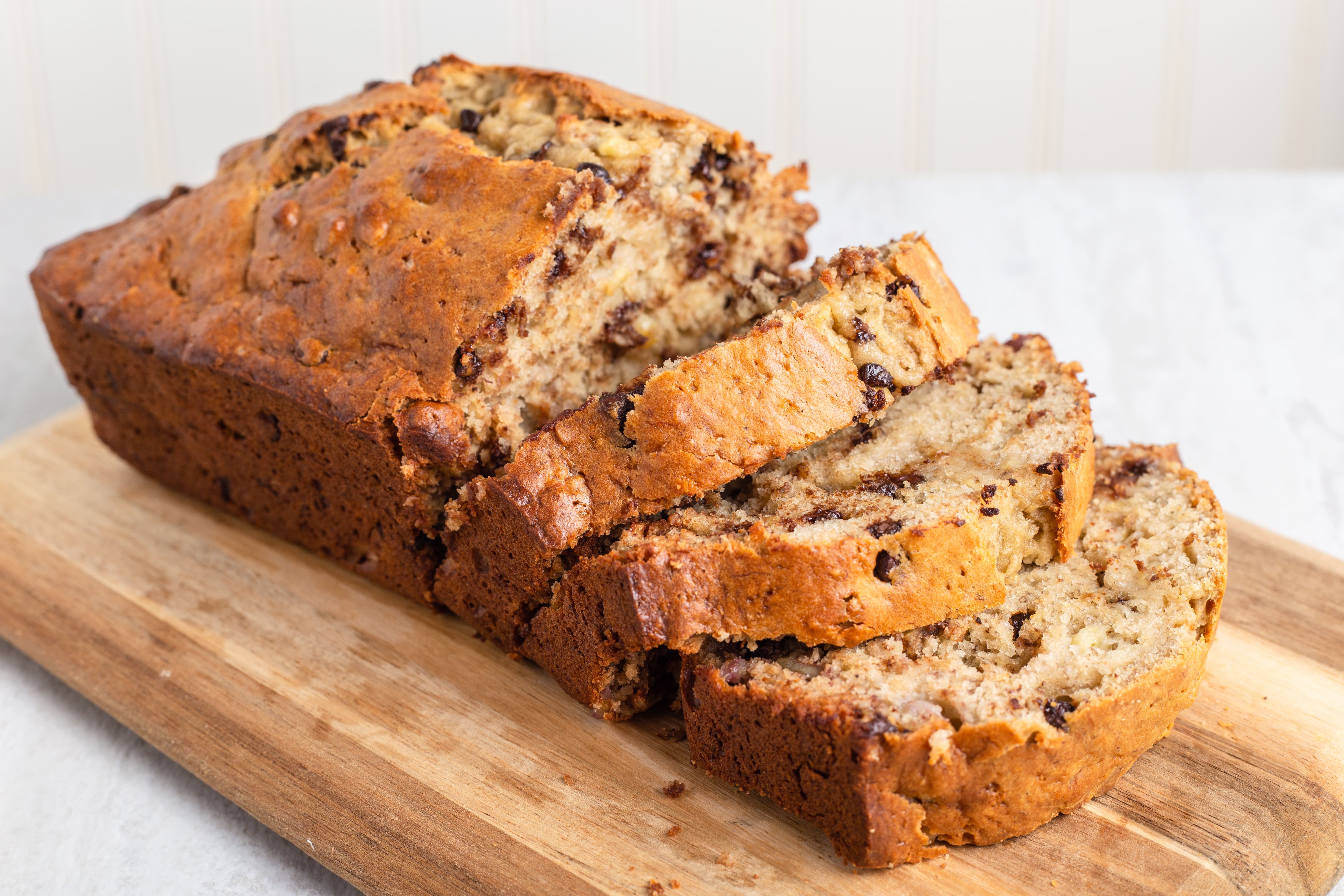 Healthy Chocolate Chip Banana Bread