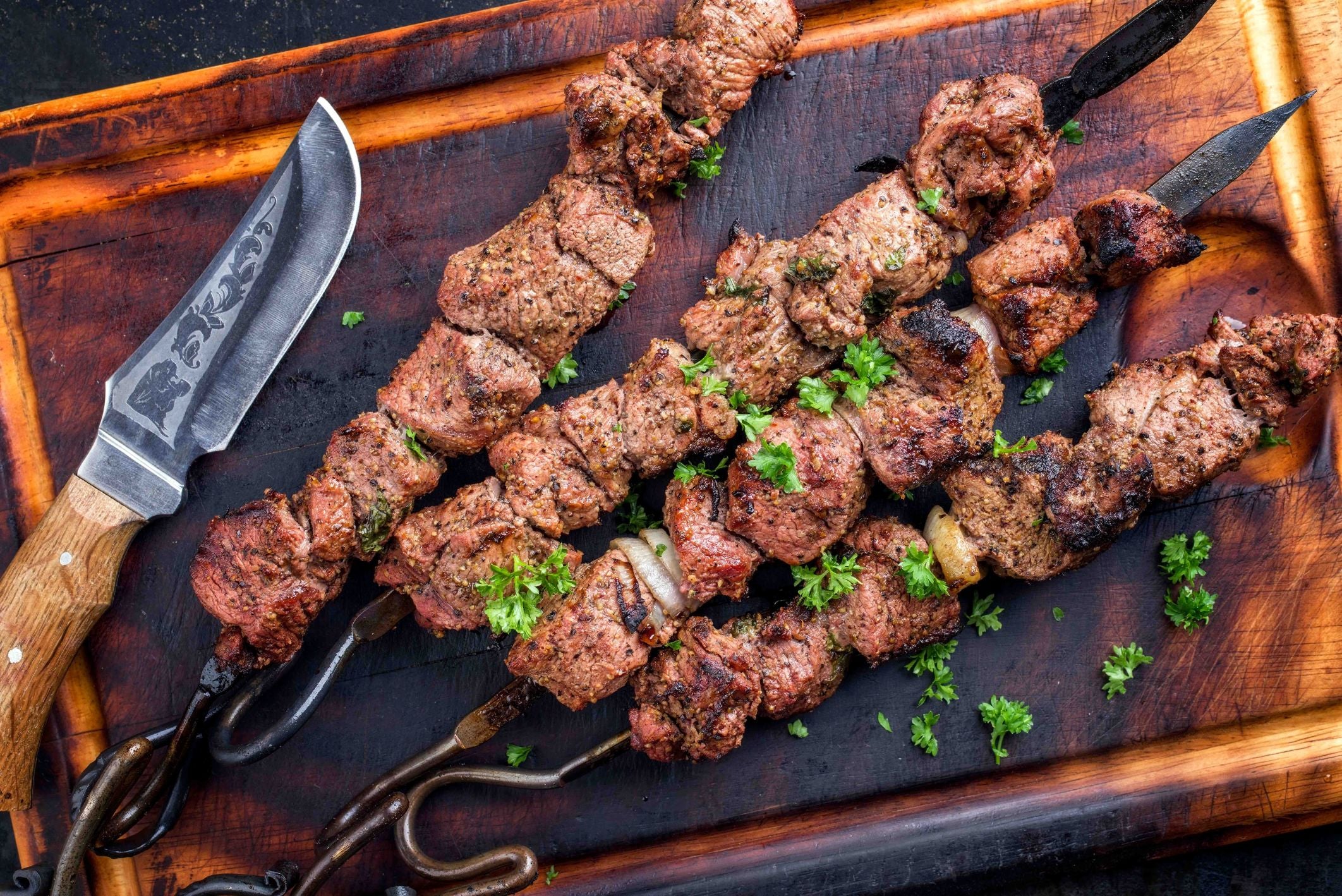 Lamb Shawarma Skewers