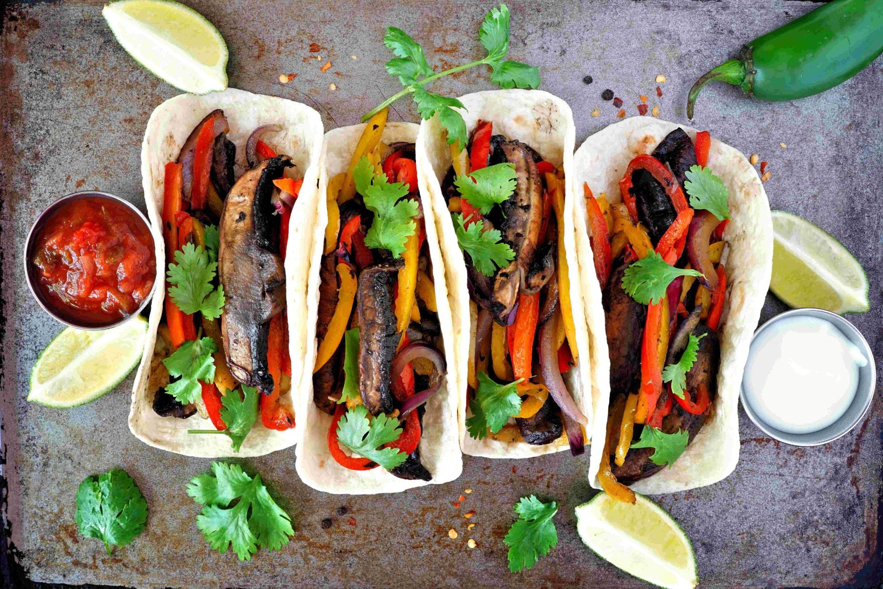 Mushroom Fajitas
